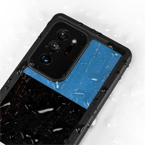 Estonia Flag Distressed Galaxy Note20 Ultra 5G Waterproof Case